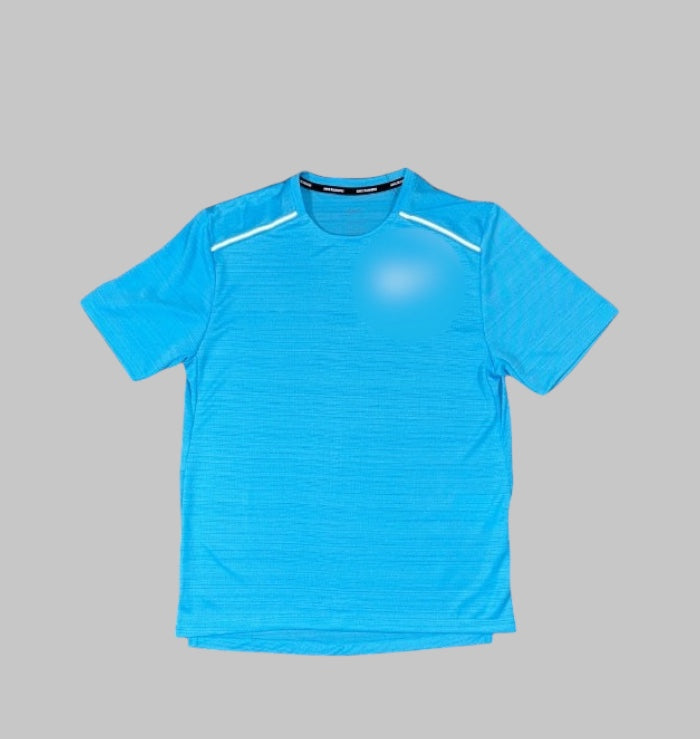 T-shirt running bleu ciel