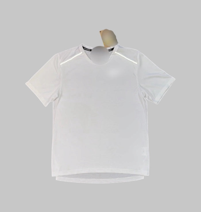 T-shirt running blanc