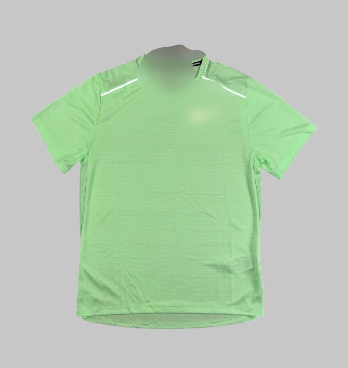 T-shirt running vert fluo
